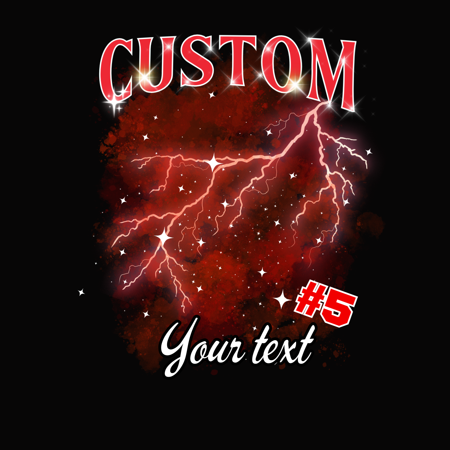 Personalized Sports Team T-Shirt