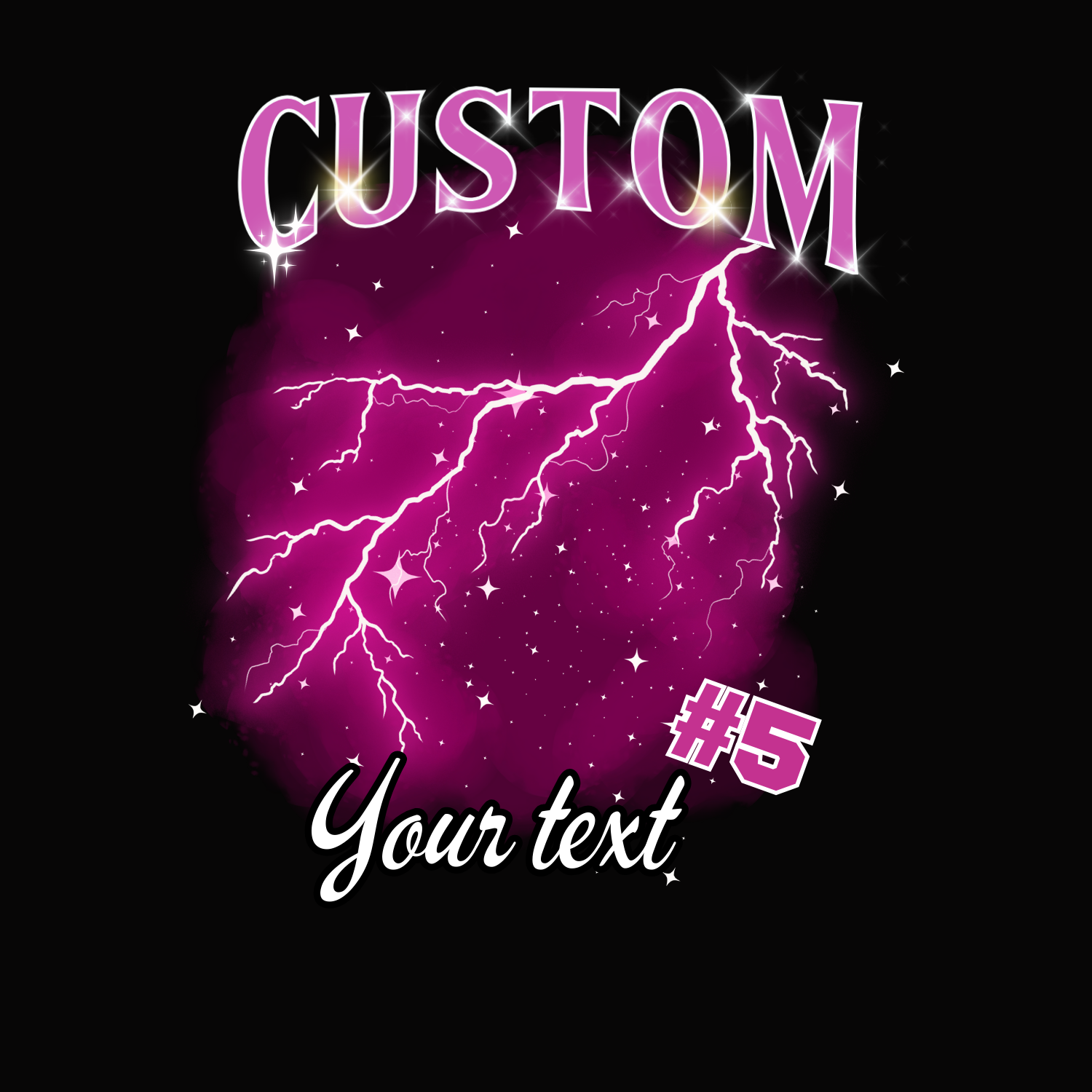 Personalized Sports Team T-Shirt