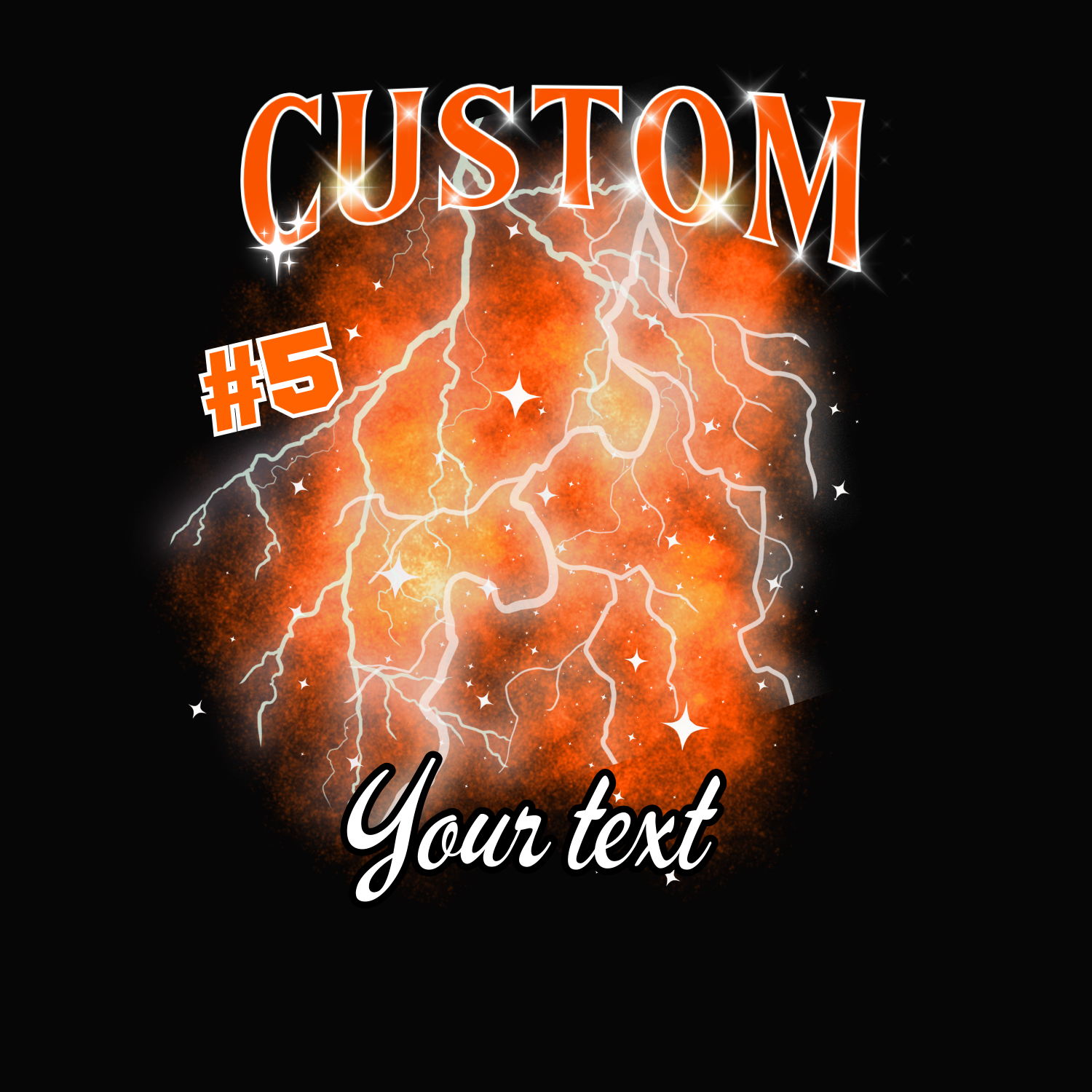 Personalized Sports Team T-Shirt