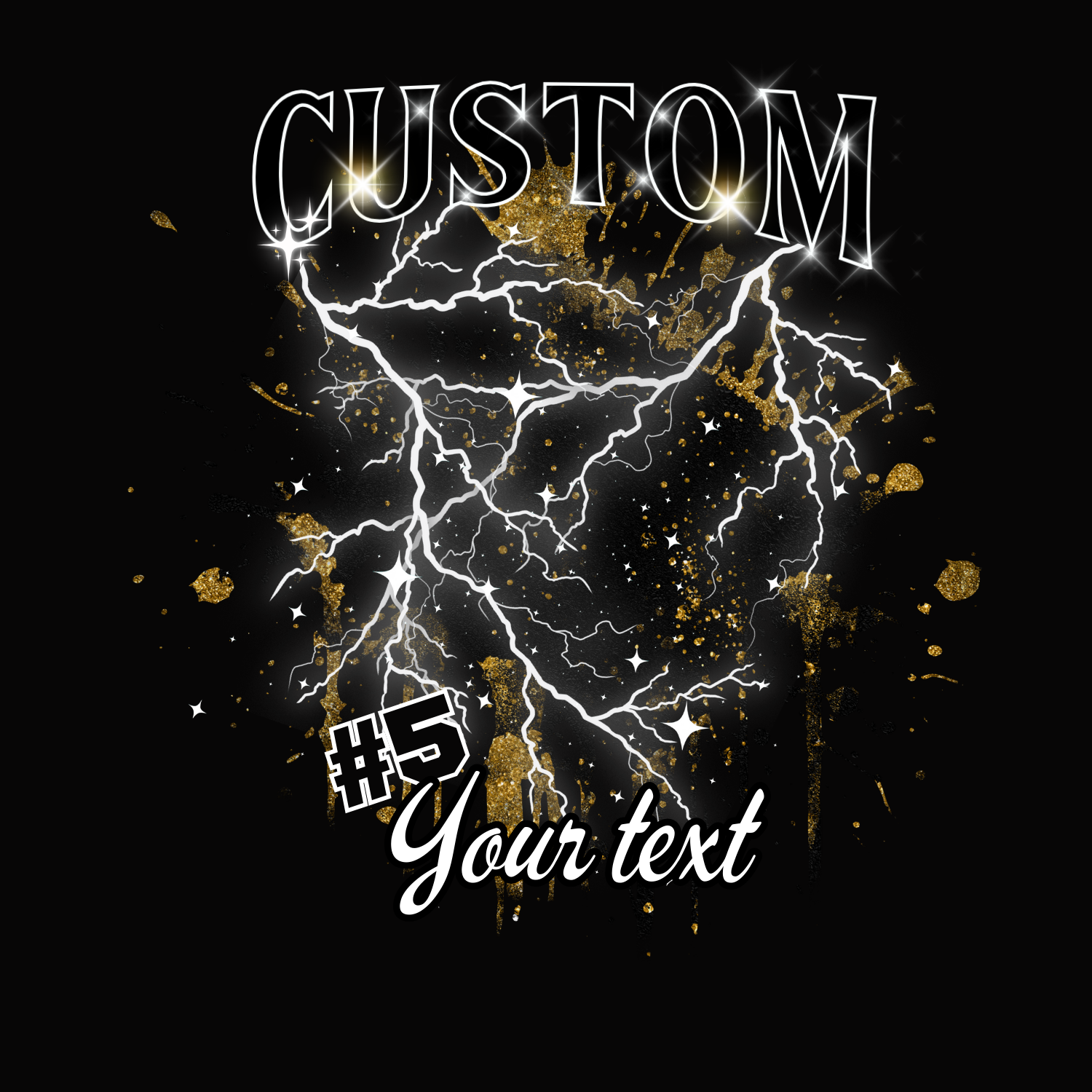Personalized Sports Team T-Shirt