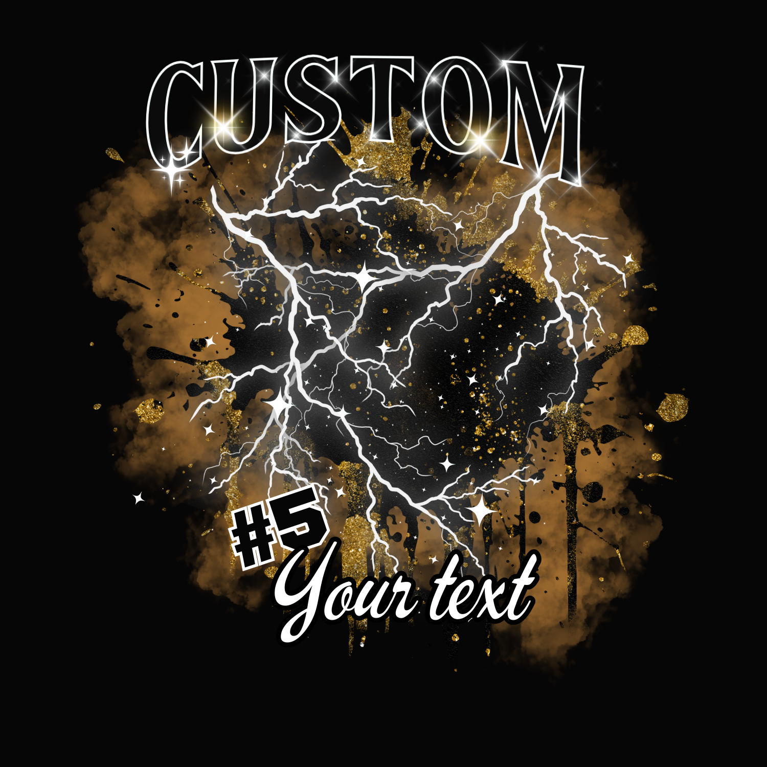 Personalized Sports Team T-Shirt