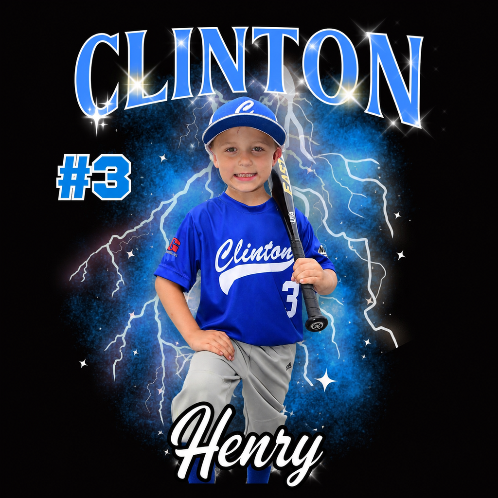 Personalized Sports Team T-Shirt