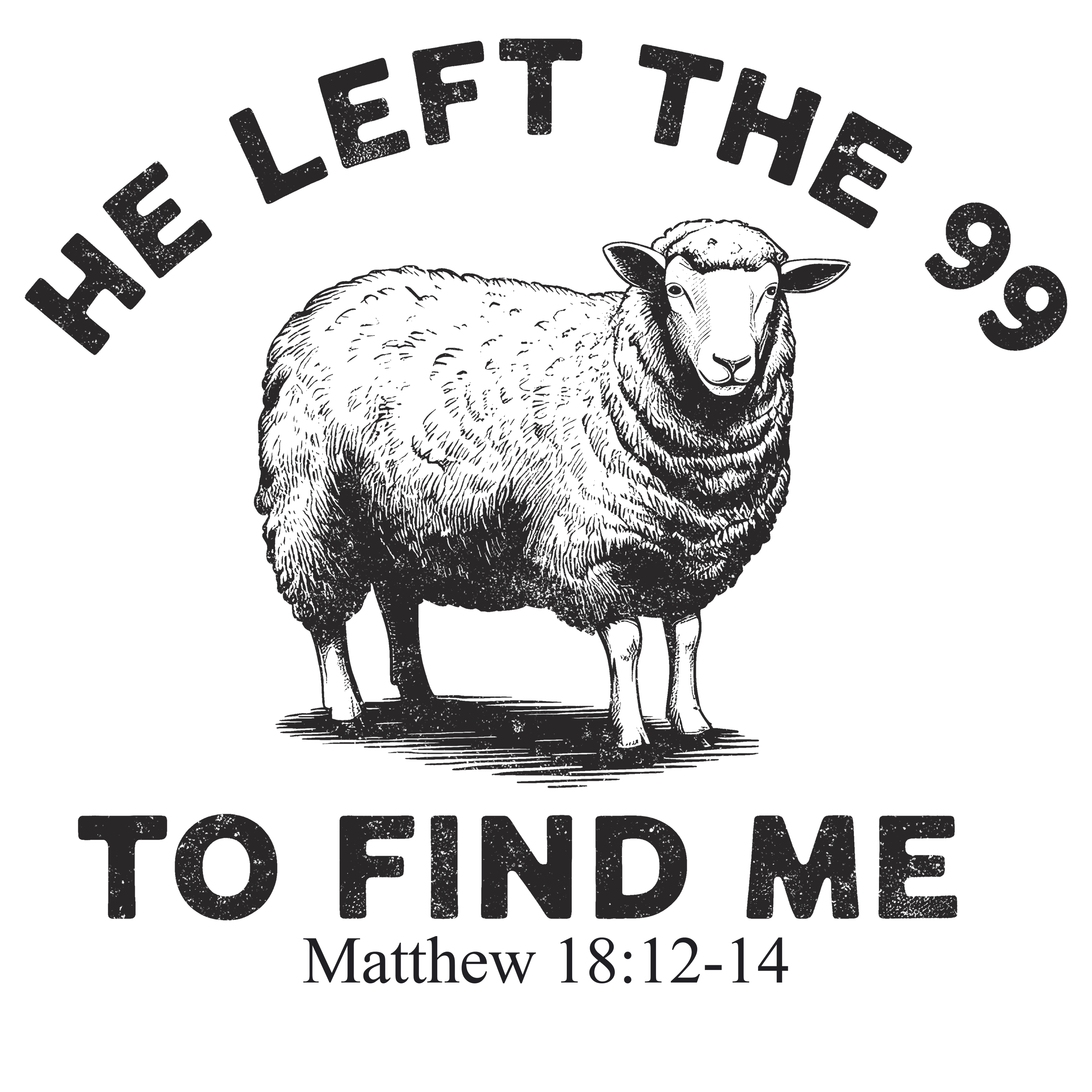 ✨ “He Left the 99 to Find Me” – Matthew 18:12-14 ✨