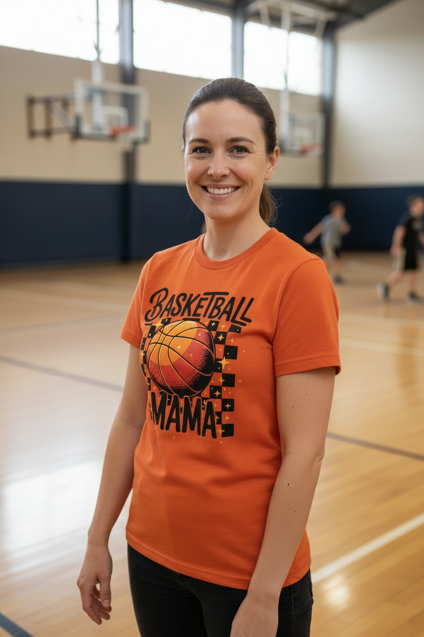 Basketball Mama Tee 🏀
